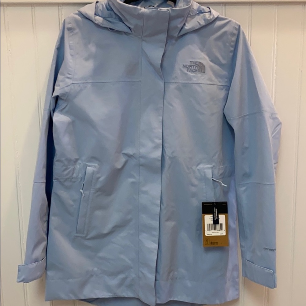 North Face Westoak City Trench Angel Falls Blue